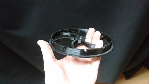 self-replicated spool Hangprinted