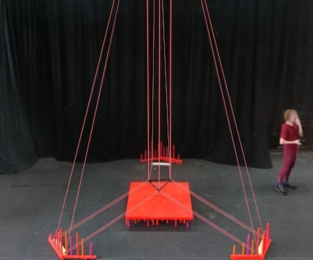 A six meters tall Hangprinter